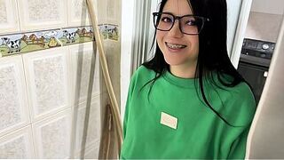 I go down to my neighbor to ask for ice cream