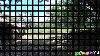 Quick BJ at Abandoned House: Amateur Couple's Cumshot Adventure