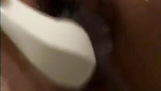 Pregnant Asian Amateur Shows Off Her Tits