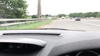 Handjob Help on Highway M1 in England