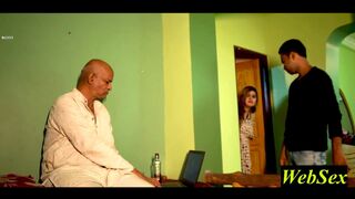 Indian Beautiful girl fucking with boyfriend Infront of Stepfather