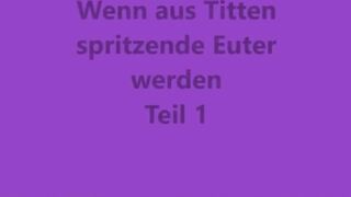 Lactating European Mom's Puffy Nipples