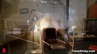 Trans Jessica Hosts Hottest Fuck Ever Fucks Royces Tight Ass Rough Anal Gapes