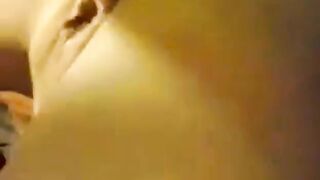 Close-up Webcam Girl with Sex Toy