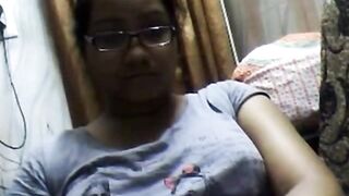 Big-Titted Indian Amateur Sumia from Dhaka on Webcam