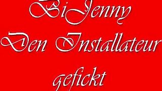 German Amateur Bijenny Handwerker in Erwachsenen-Video gefickt