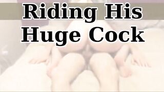 Riding His Big Cock Like a Cowgirl