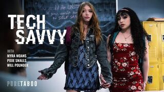 PureTaboo - Myra Moans, Pixie Smalls - Tech Savvy