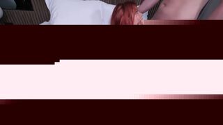 Atlanta Moreno Lusty Redhead Tag Teamed Bbg Dvp Threesome