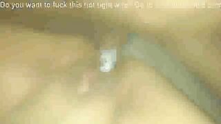 intense orgasm of swinger wife in 3some with neighbor