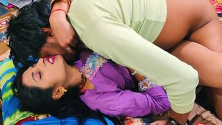 Step Sister and step Brother shared bed and Hard Rough Fuck, full Hindi Audio