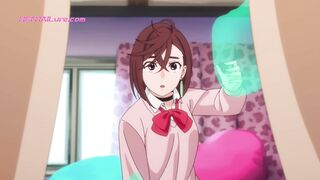 Hot MILF Moans in Dandadan HENTAI Parody While Getting Fucked & Creampied Hard