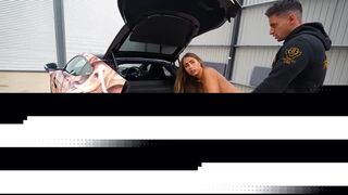 Onlyfans - Lily Phillips - Car Fuck & Facial - Lily Gets Fucked Over Her New Car