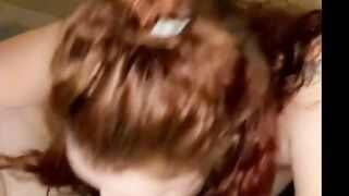 Snapchatting My Stepsister's BF - POV Face Fuck