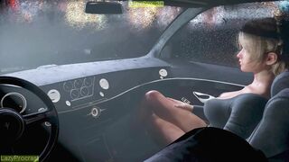 Final Fantasy 15 - Lunafreya Car Ver 1 WM Remix Color (No sound) By LazyProcrast Animation 3D Hentai