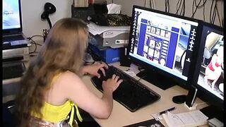 Veronika injected after the fuck in the face