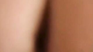 Bound MILF Plays with Dildo on Webcam