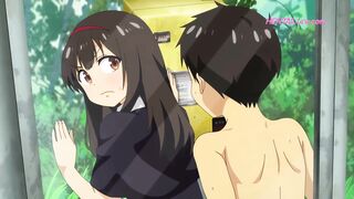 Public Phone Booth Turns into Creampie Heaven for Horny Summer Virgin Teens