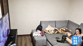 Big-Titted Milf's Wet Wild Masturbation Session