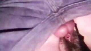 French Amateur Anal on the Stairs with a Cum Finish