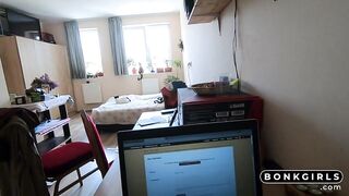 Surprise Blowjob Under the Table - Amateur Office Adventure