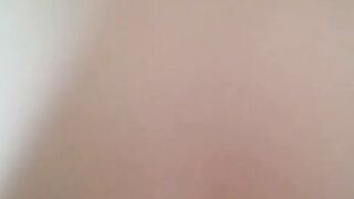 Chubby Girl, Bent Over and Filled with Cum