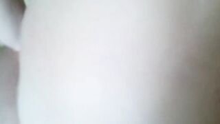 Chubby Girl, Bent Over and Filled with Cum