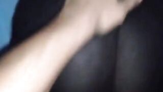 Nerdy Girl Sucks and Fucks in a Car