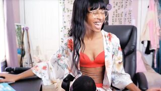 Her legs shaking when she cum like drippin’ rivers tryebony