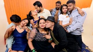 Indian Best Gangbang threesome foursome Desi Hardcore Group Sex Video