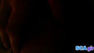 Svenska Blondin Martina POV Avsugning