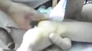 Egyptian Girl's Hot Milk Footjob