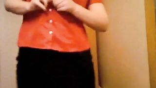 Chunky Amateur Webcam Dance