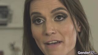 Tranny Korra Del Rio sucked off and anal fucks her boyfriend