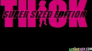 Thick Super-Sized Black Amateur BBW