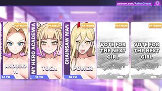 Anime Cream - Fucking Power from Chainsaw Man in this Porn Simulator