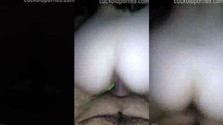 dirty white wife got a hard breeding session