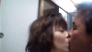 Japanese MILF Secretary in Silent Amateur Video
