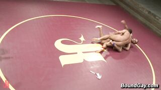 Muscle Hunk vs Beefy Wrestler Gay Sex