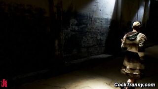 Danni Daniels Double Anal TS Creampie