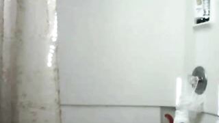 Big-Titted Amateur's Solo Shower Show