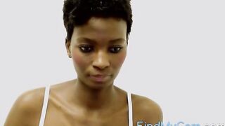 South African Babe With Black Beauty