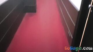 Risky Public Sex Prank for a British Blonde Couple