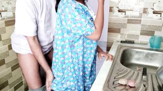 Secret romance with my desi bhabhi__kitchen fuck dever bhabhi xxx