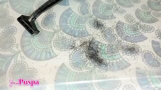 My stepson came to my room When shaved pussy