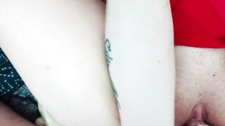 Blonde Girl's Pussy Swallows Apple Before Gaping from Fisting by DaddyDom