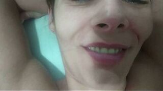 My young nephew losing his virginity with my wife, he filled her pussy with cum.