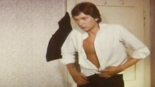 Deutscher Vintage-Stil: Behaarter Amateur-Retro