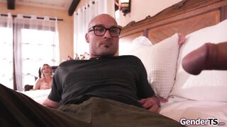 You know that I want to watch you get anal fucked by a tgirl