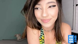 Submissive Latina Teen: Solo JOI Role-Play with Footjob